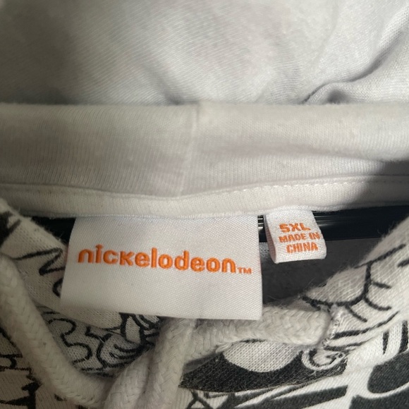 Nickelodeon Graphic Hoodie Splat Retro RUGRATS men’s pullover size 5XL - Picture 5 of 8